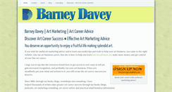 Desktop Screenshot of barneydavey.com
