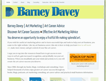 Tablet Screenshot of barneydavey.com